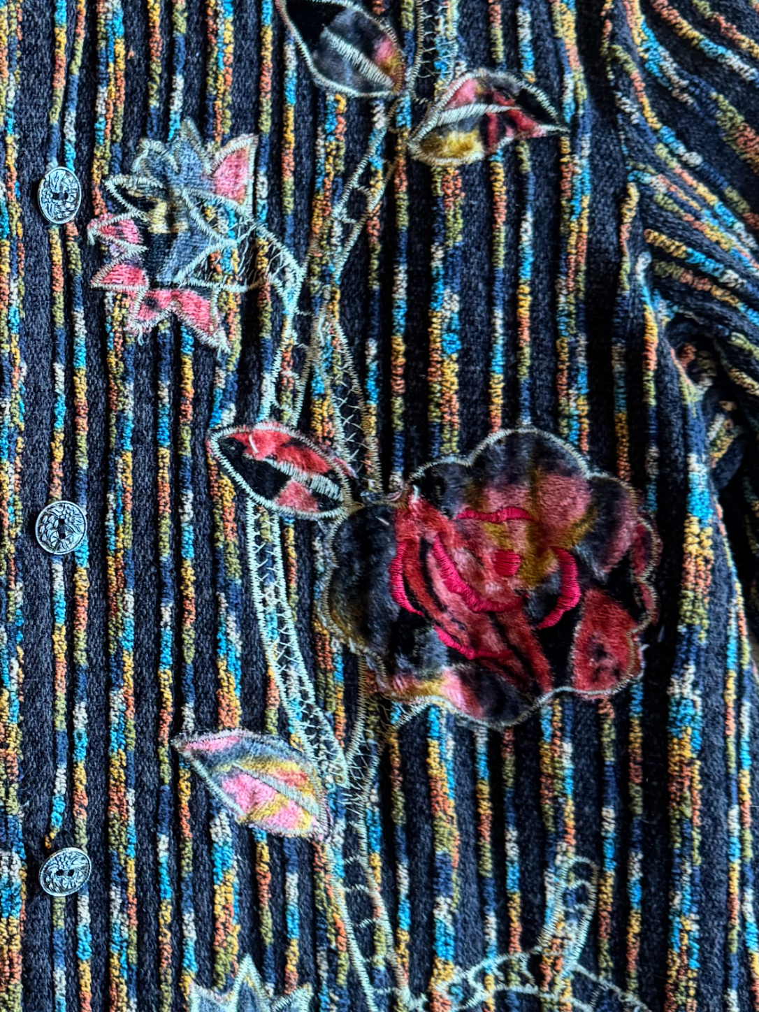 Velvet Rose Multicolor Coat
