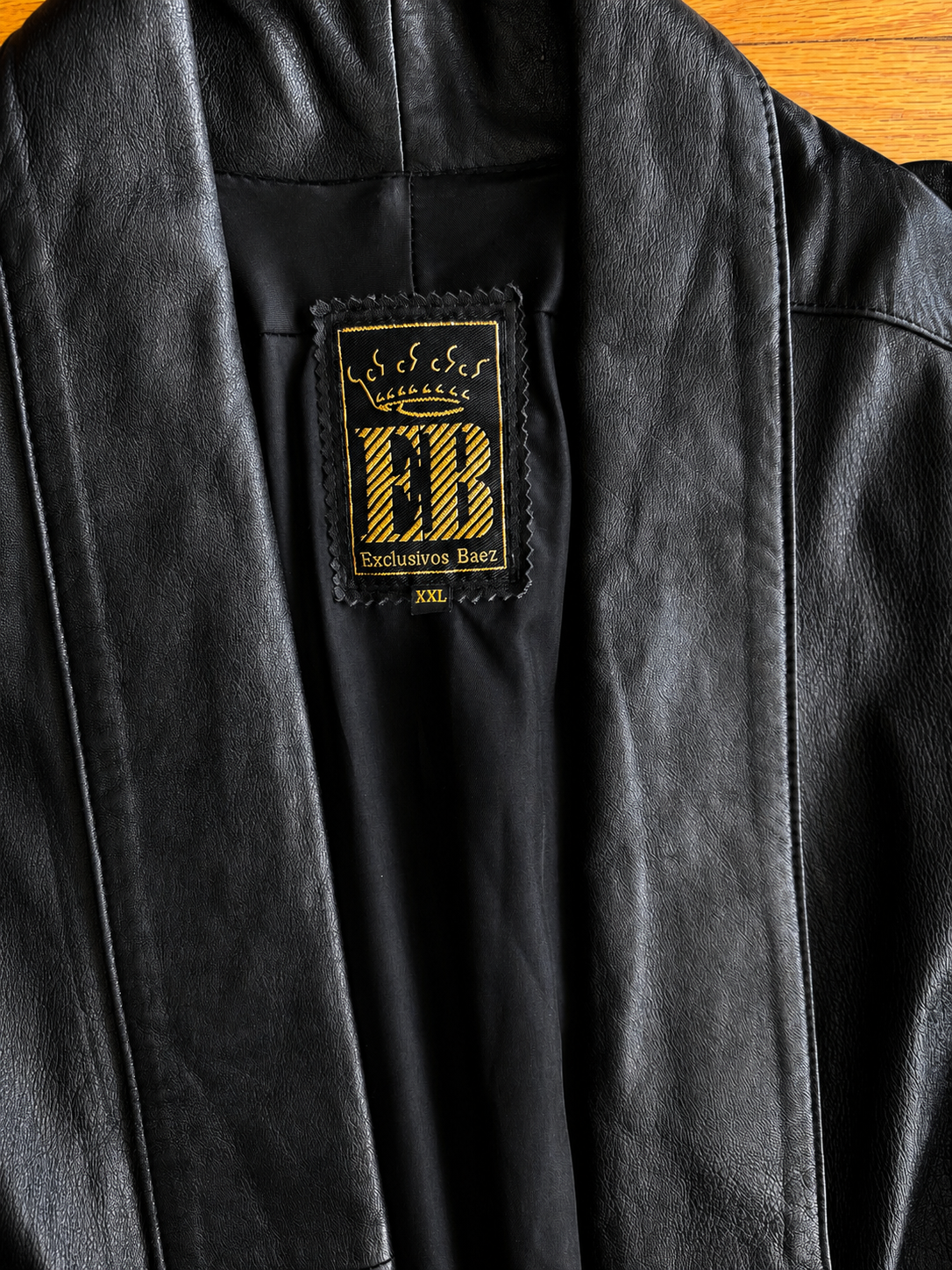City Life Black Leather Swing Jacket
