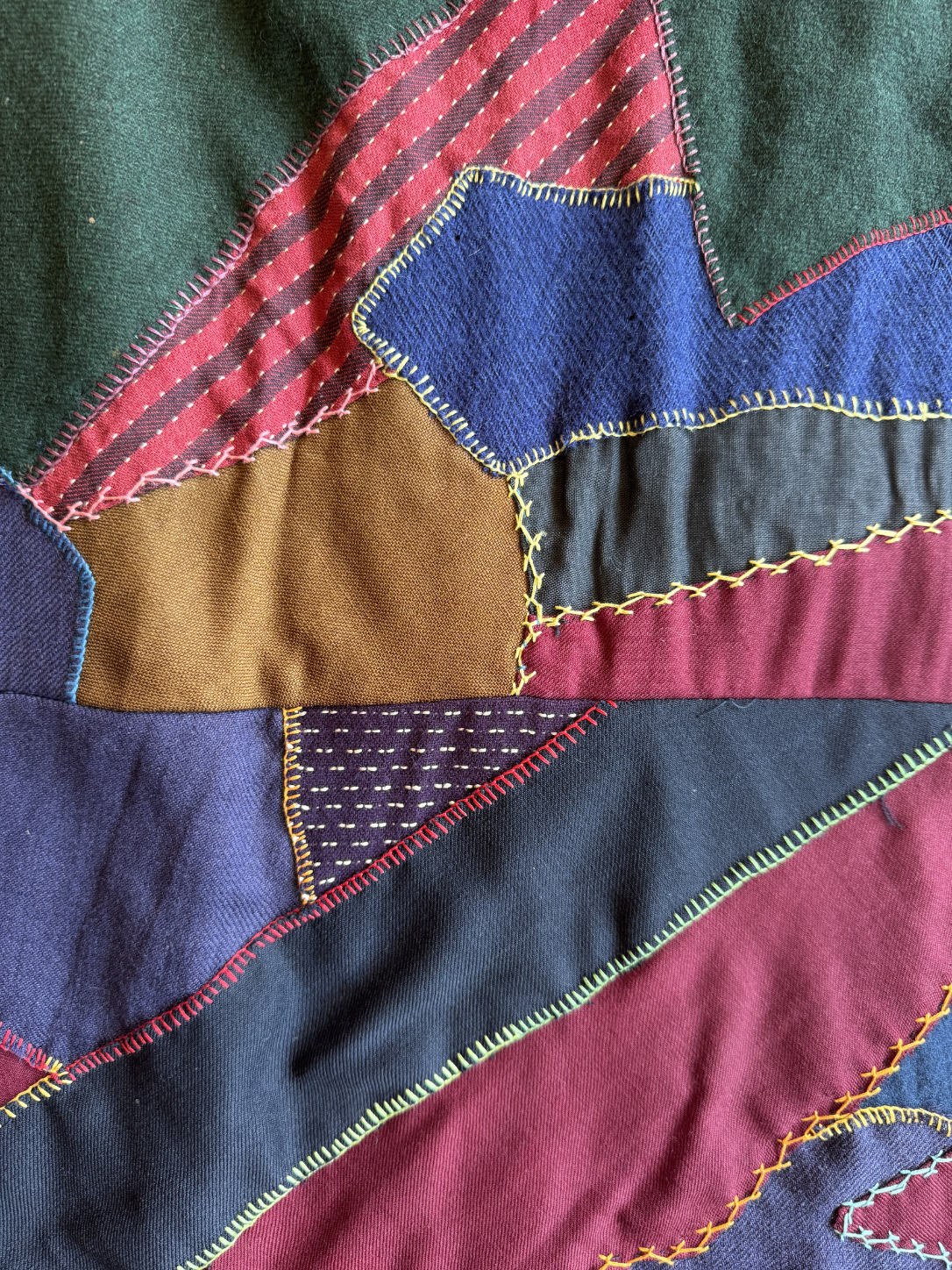 Crazy on You Handmade Crazy Quilt Mini