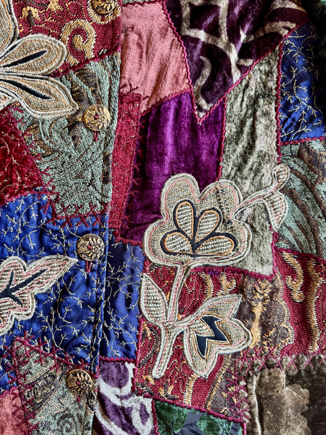Yoko Patchwork Tapestry Jacket