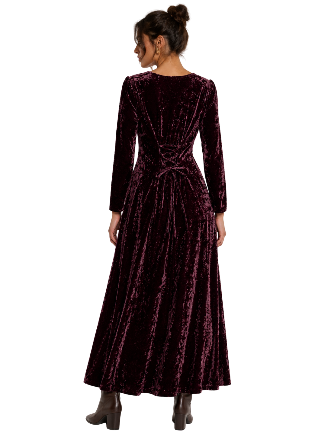 Your Gypsy Velvet Maxi Dress