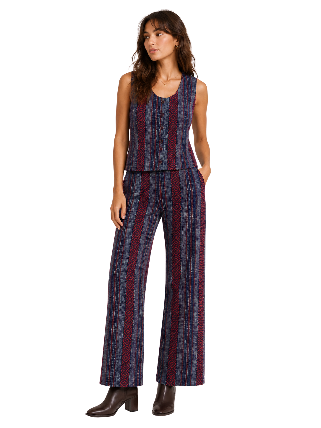 Southwestern Tweed Saloon Suit