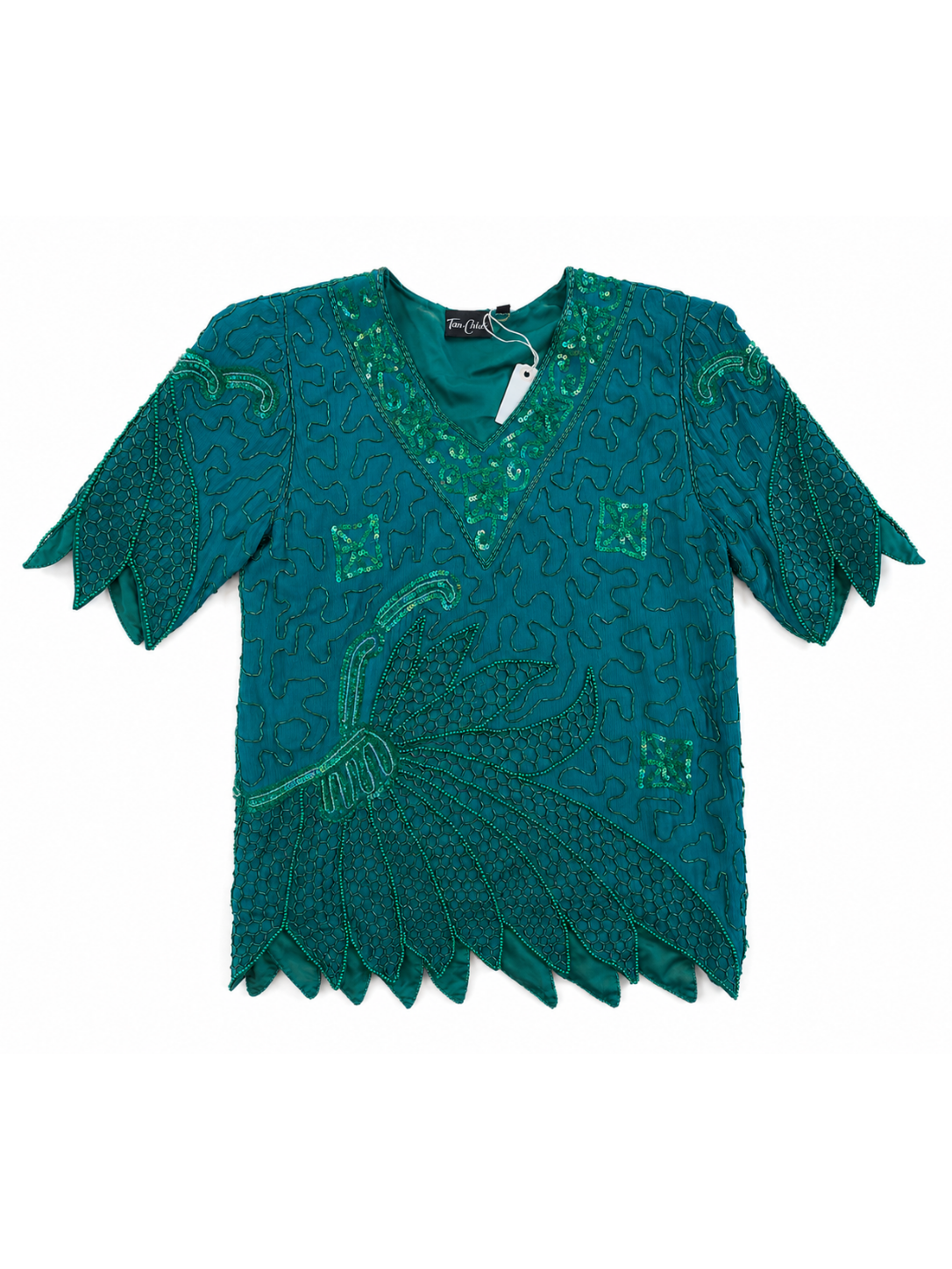 Emerald City Silk Beaded Set