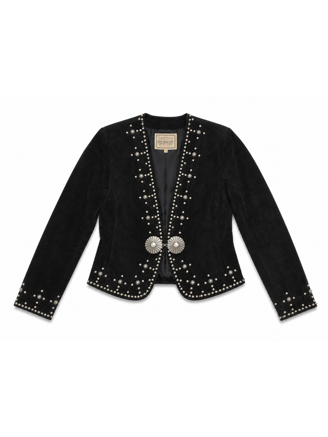 Double D Ranch Suede Concho Jacket