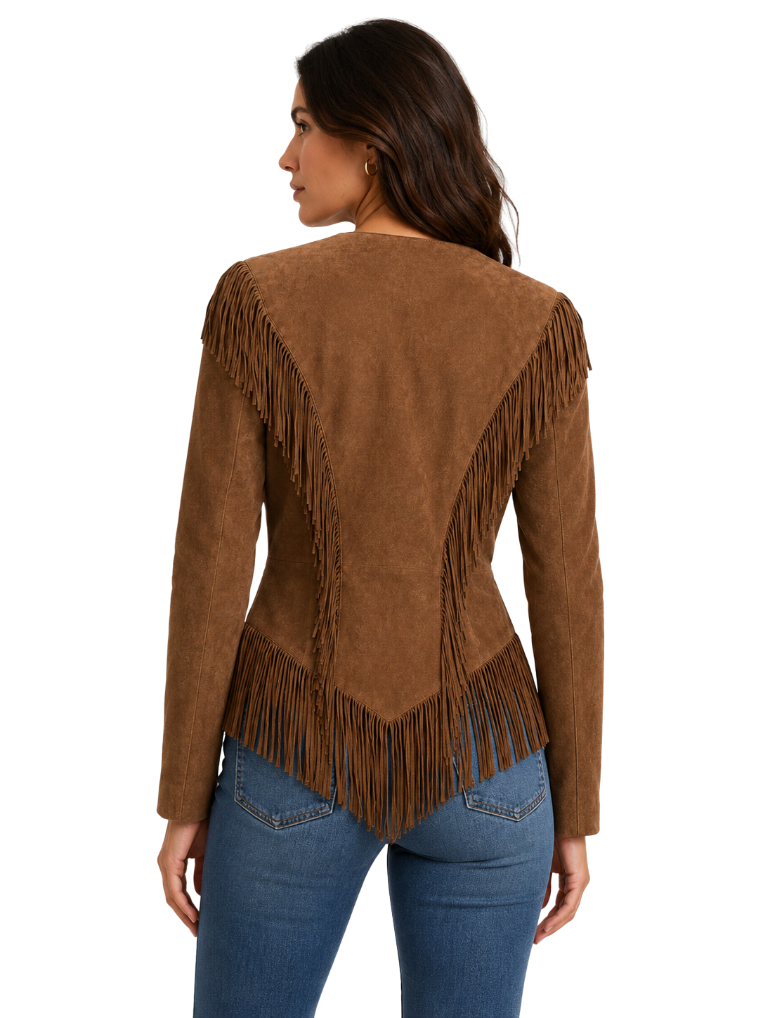 Cripple Creek Suede Fringe Jacket