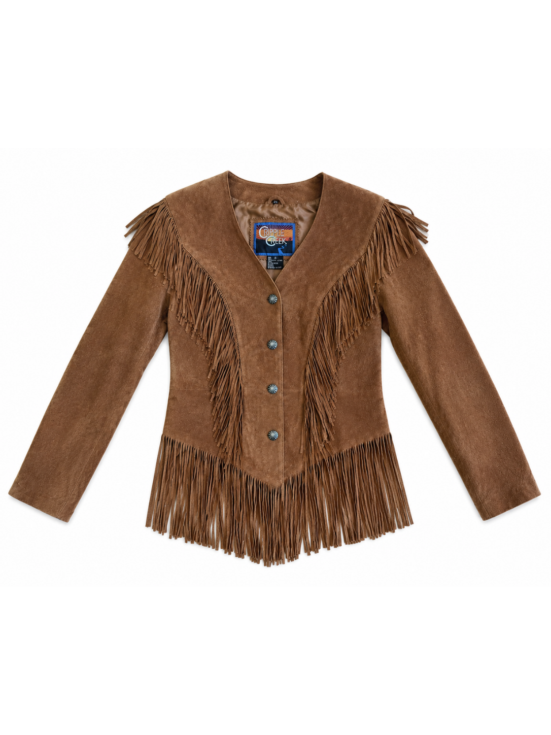 Cripple Creek Suede Fringe Jacket