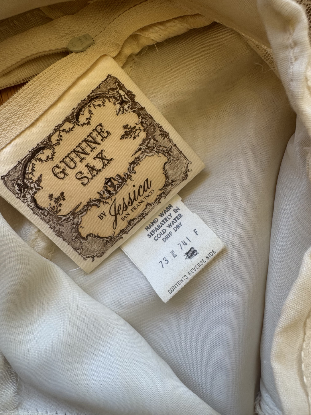 Gunne Sax Vintage Gown