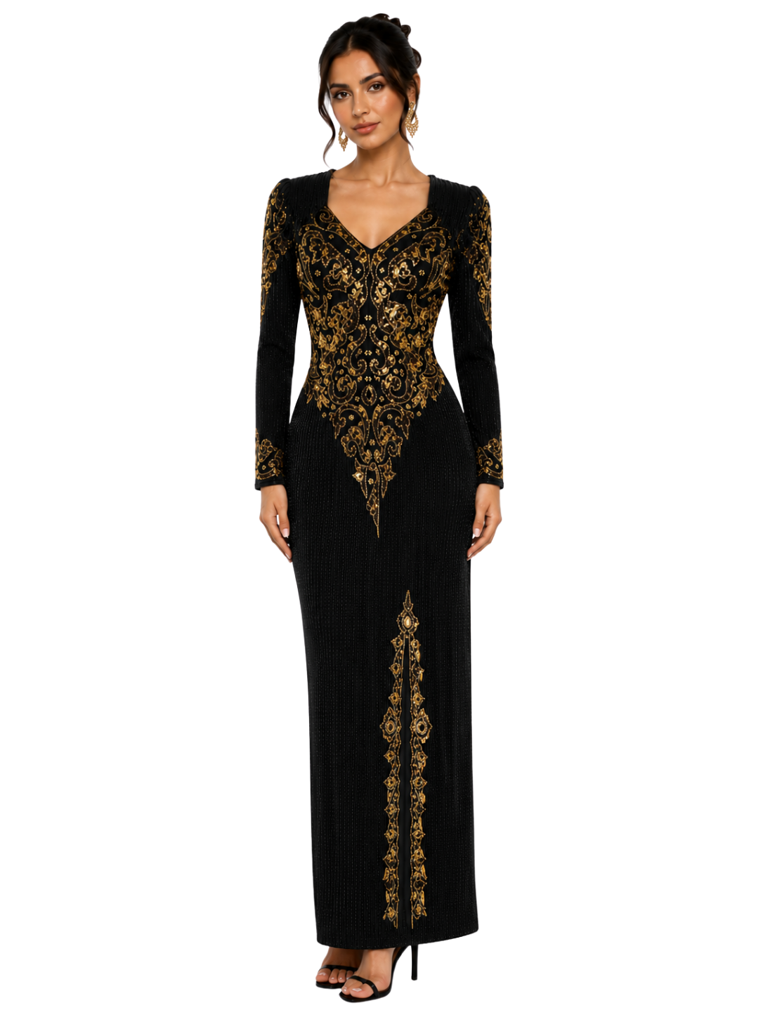Glamour & Glitz Sequined Gown