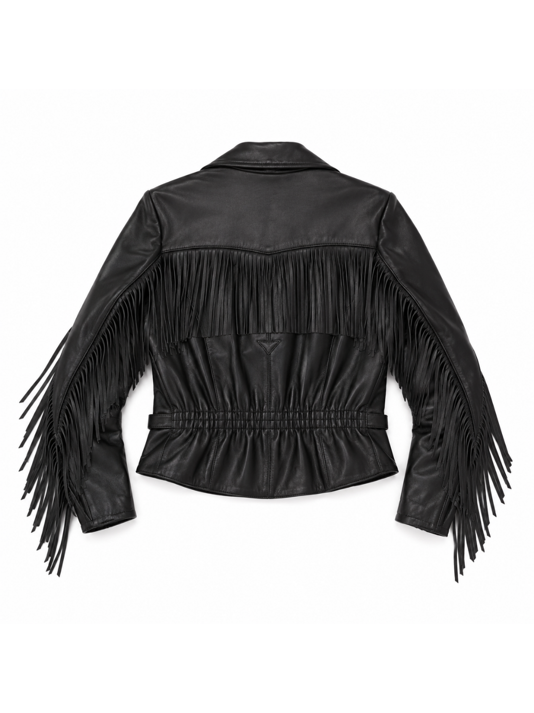 Harley Davidson Leather Fringe Jacket