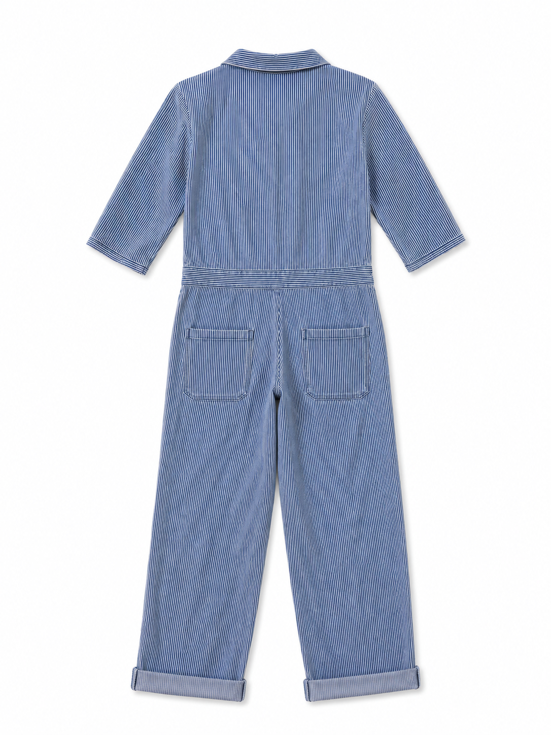 Denim Pinstripe Painter Suit