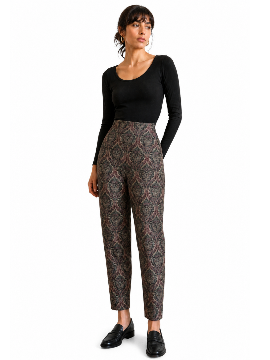 High Rise Fashion Trousers