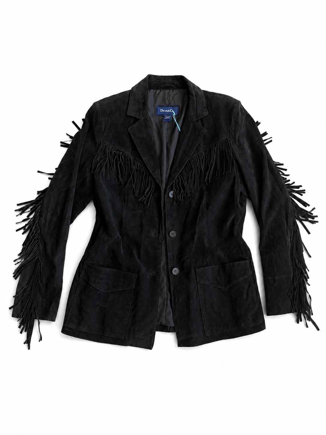 Cowpoke Crush Suede Fringe Blazer