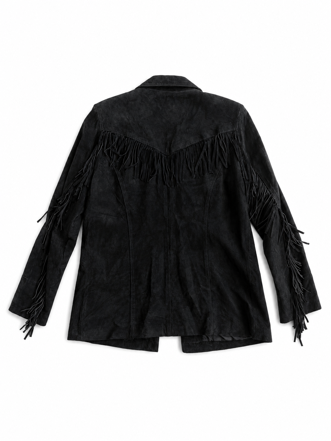Cowpoke Crush Suede Fringe Blazer