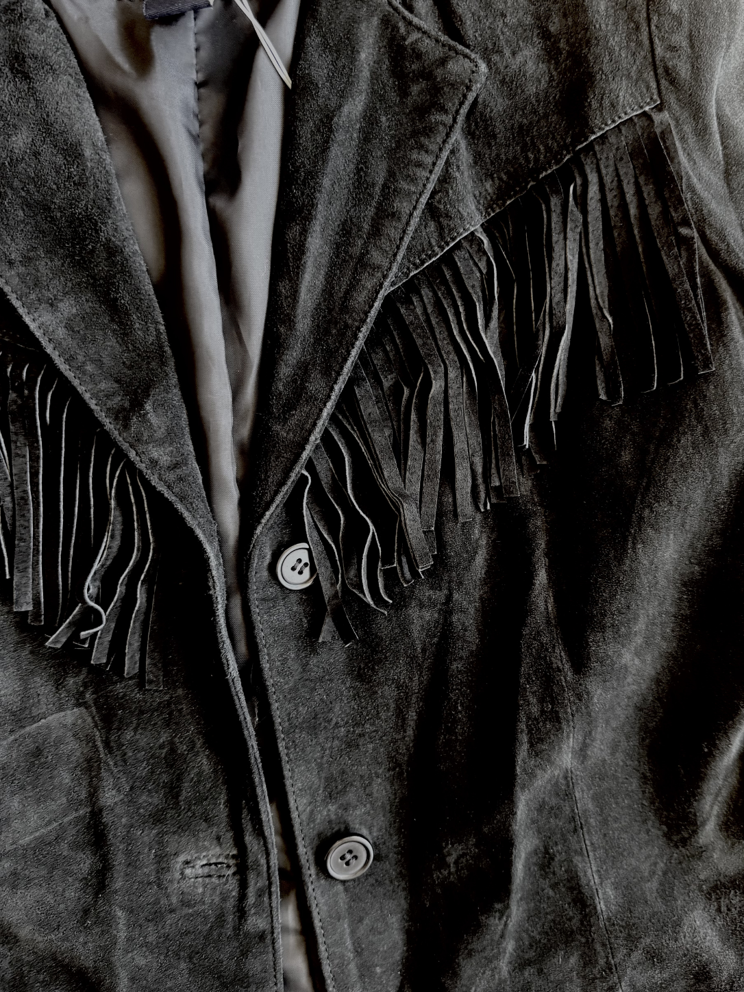 Cowpoke Crush Suede Fringe Blazer