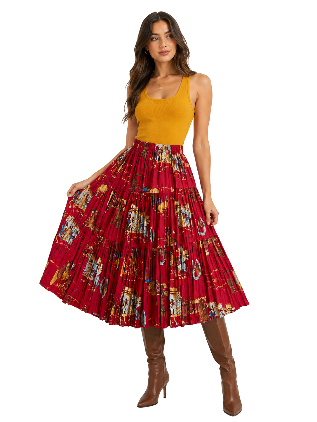 Sedona Rodeo Swing Skirt