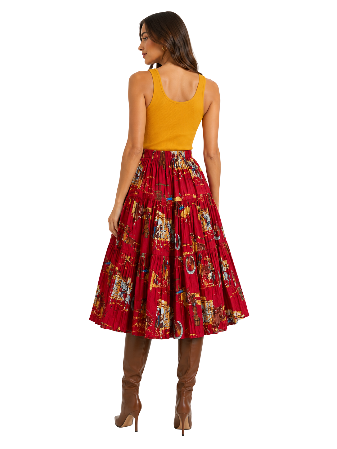 Sedona Rodeo Swing Skirt