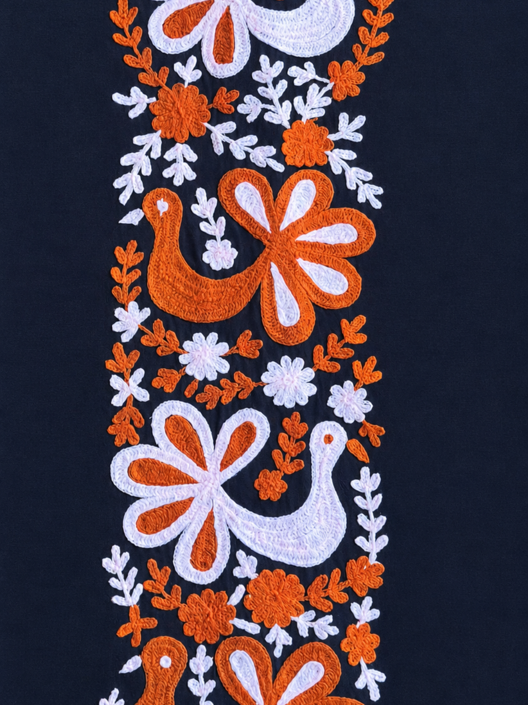 Oaxacan Embroidered Maxi Dress