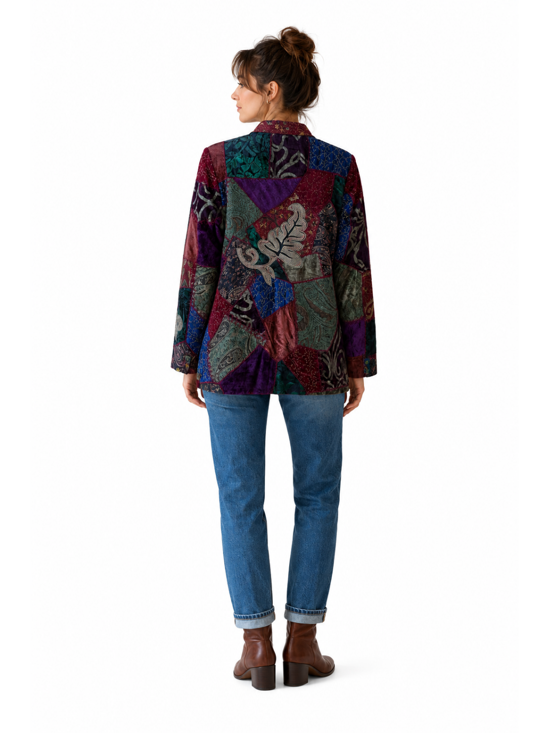 Yoko Patchwork Tapestry Jacket