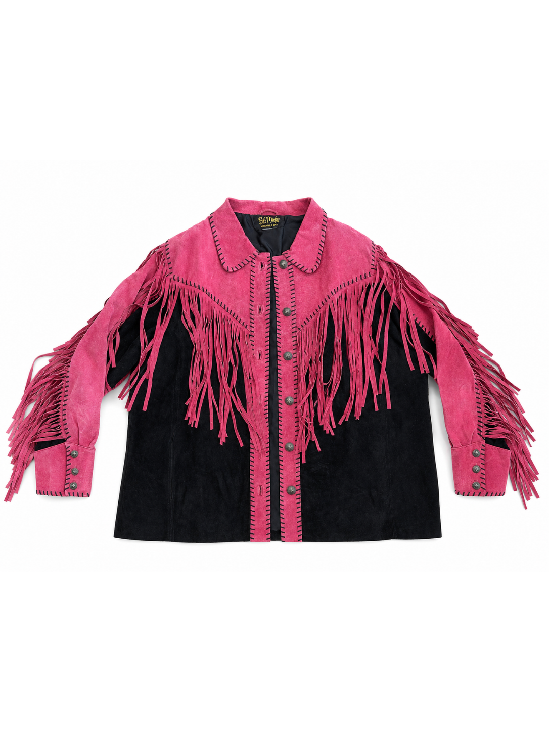 Paint it Red Suede Fringe Jacket