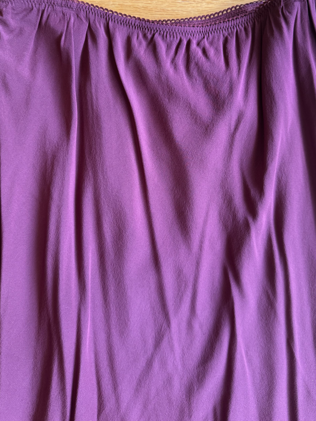 Stone Fruit Silk Maxi Skirt