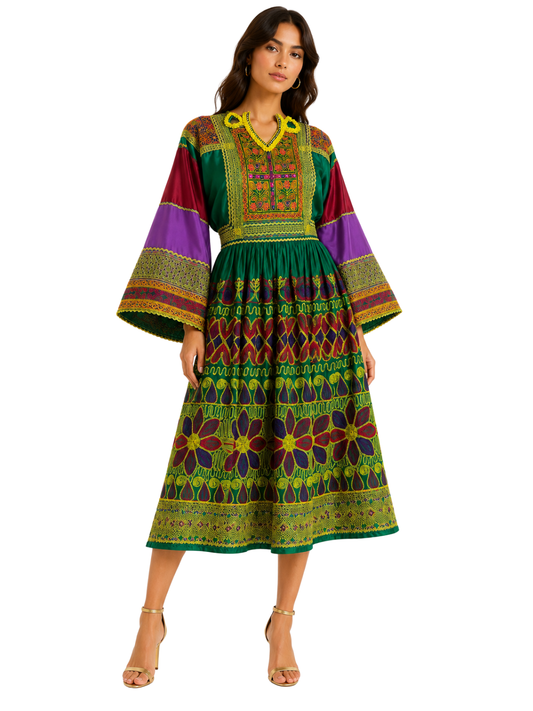 Kaleidoscope Queen Antique Dress