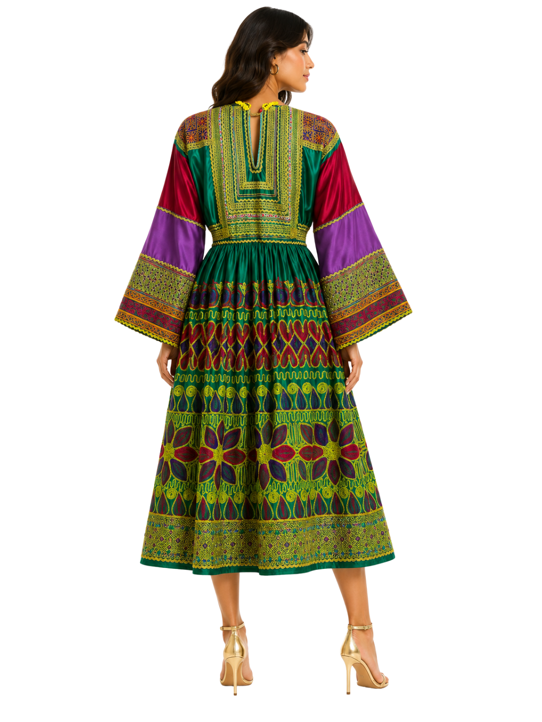 Kaleidoscope Queen Antique Dress