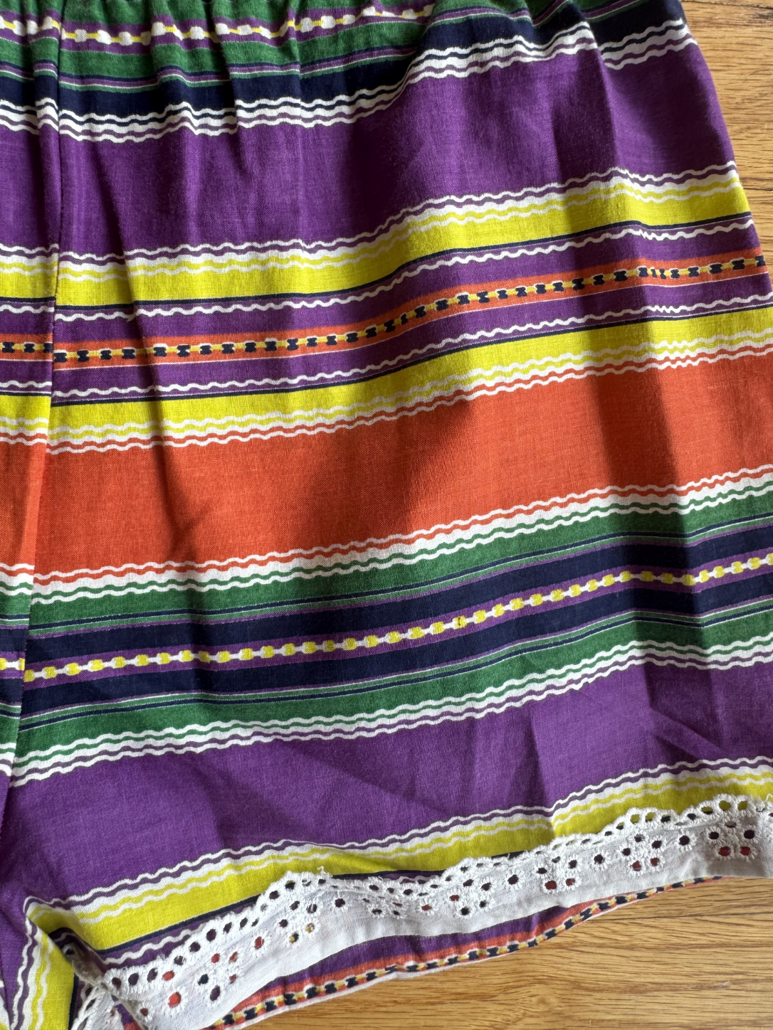 Mexico Honey Cotton Striped Set