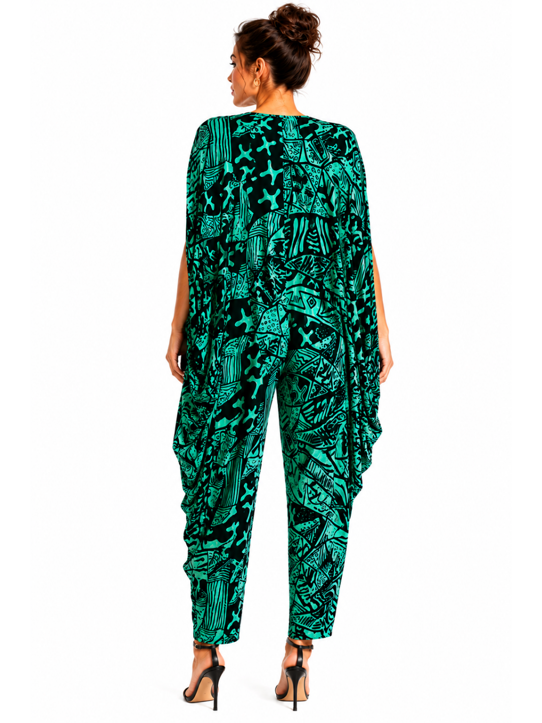 Picasso in Bali Batwing Jumpsuit