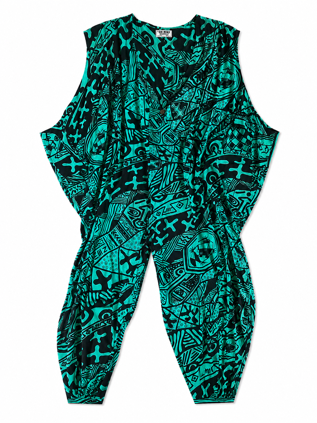 Picasso in Bali Batwing Jumpsuit