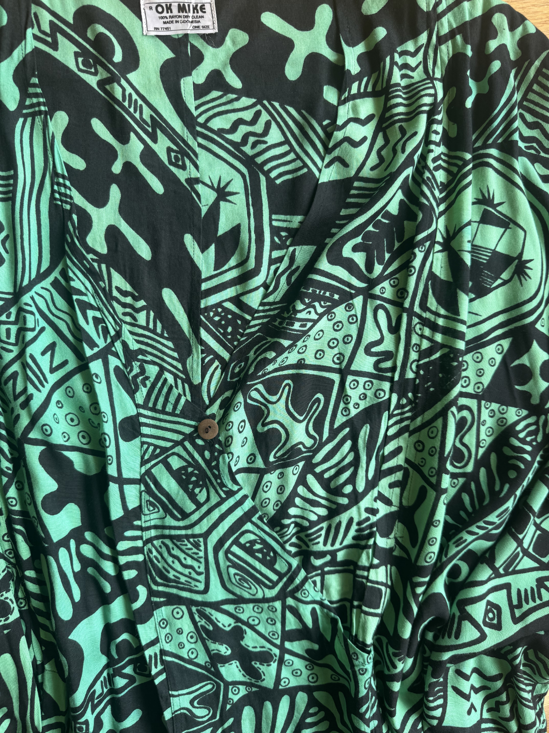 Picasso in Bali Batwing Jumpsuit