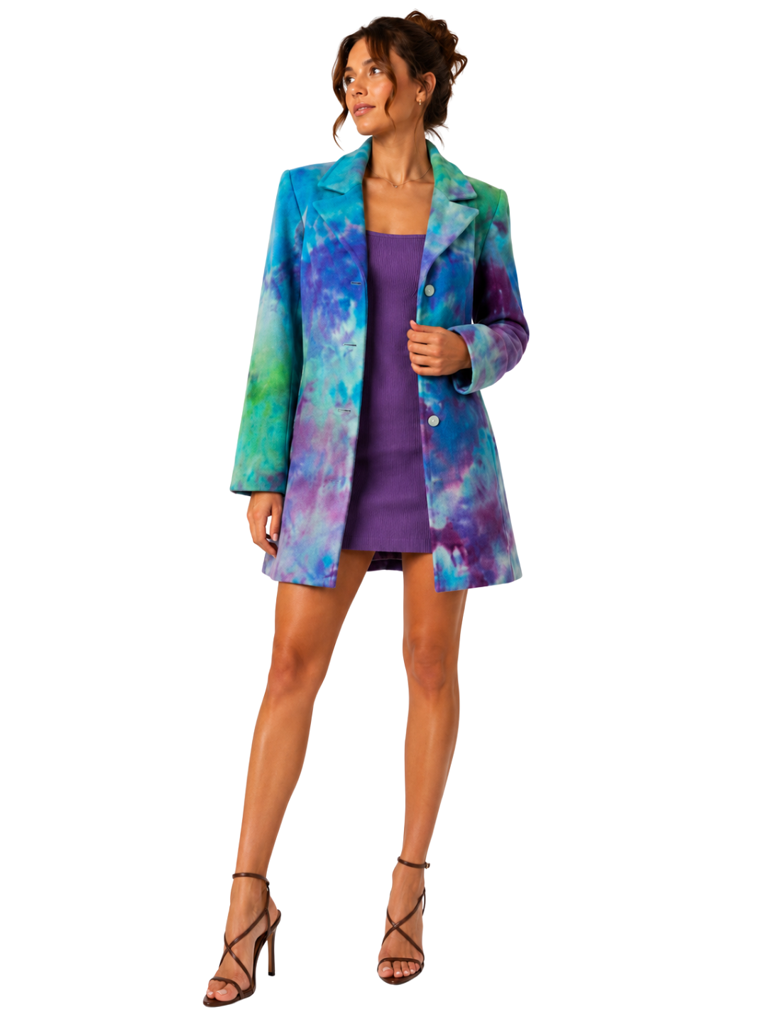Purple Haze Woolen Jacket
