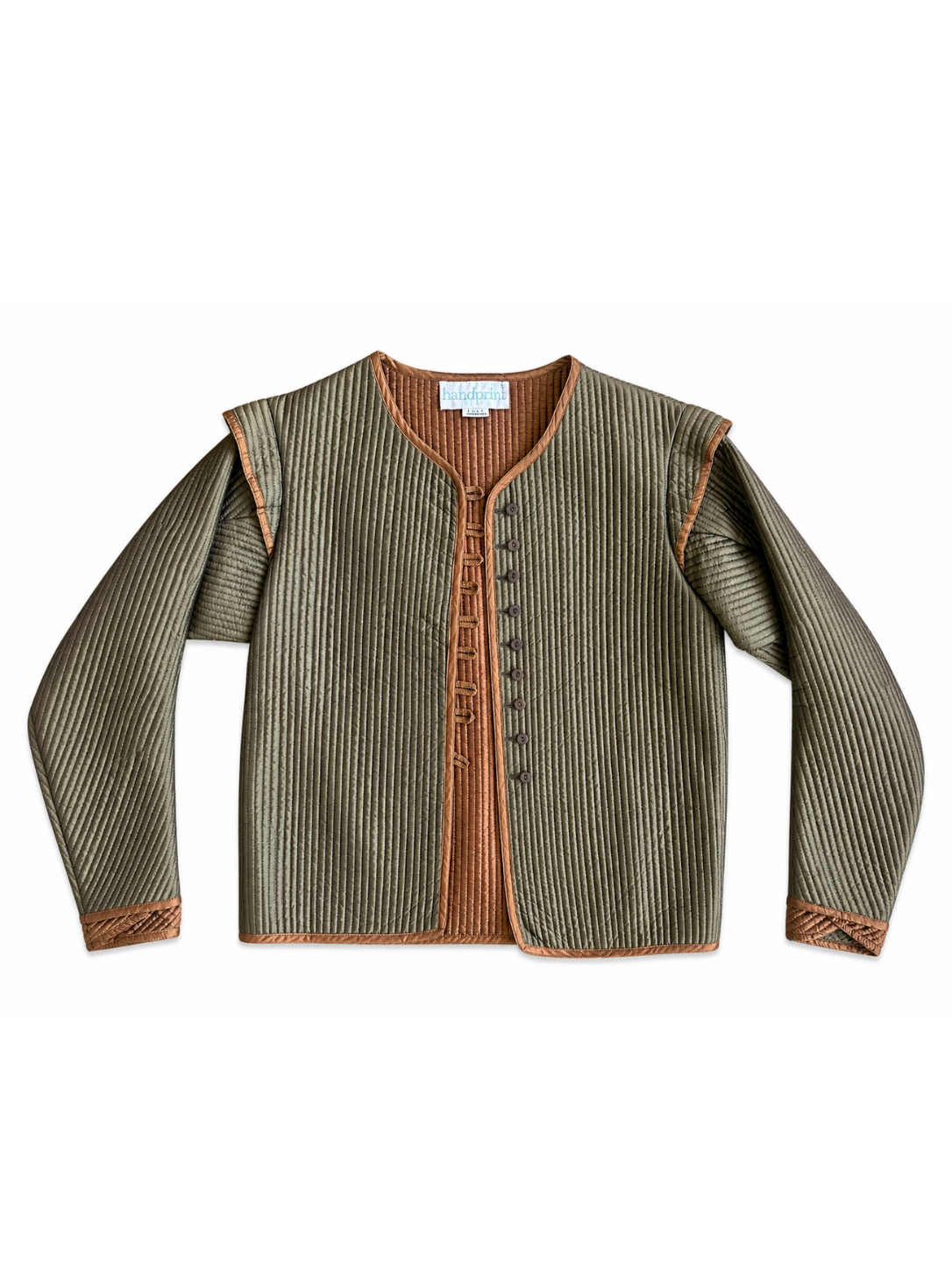 Olive + Copper Structured Jacket