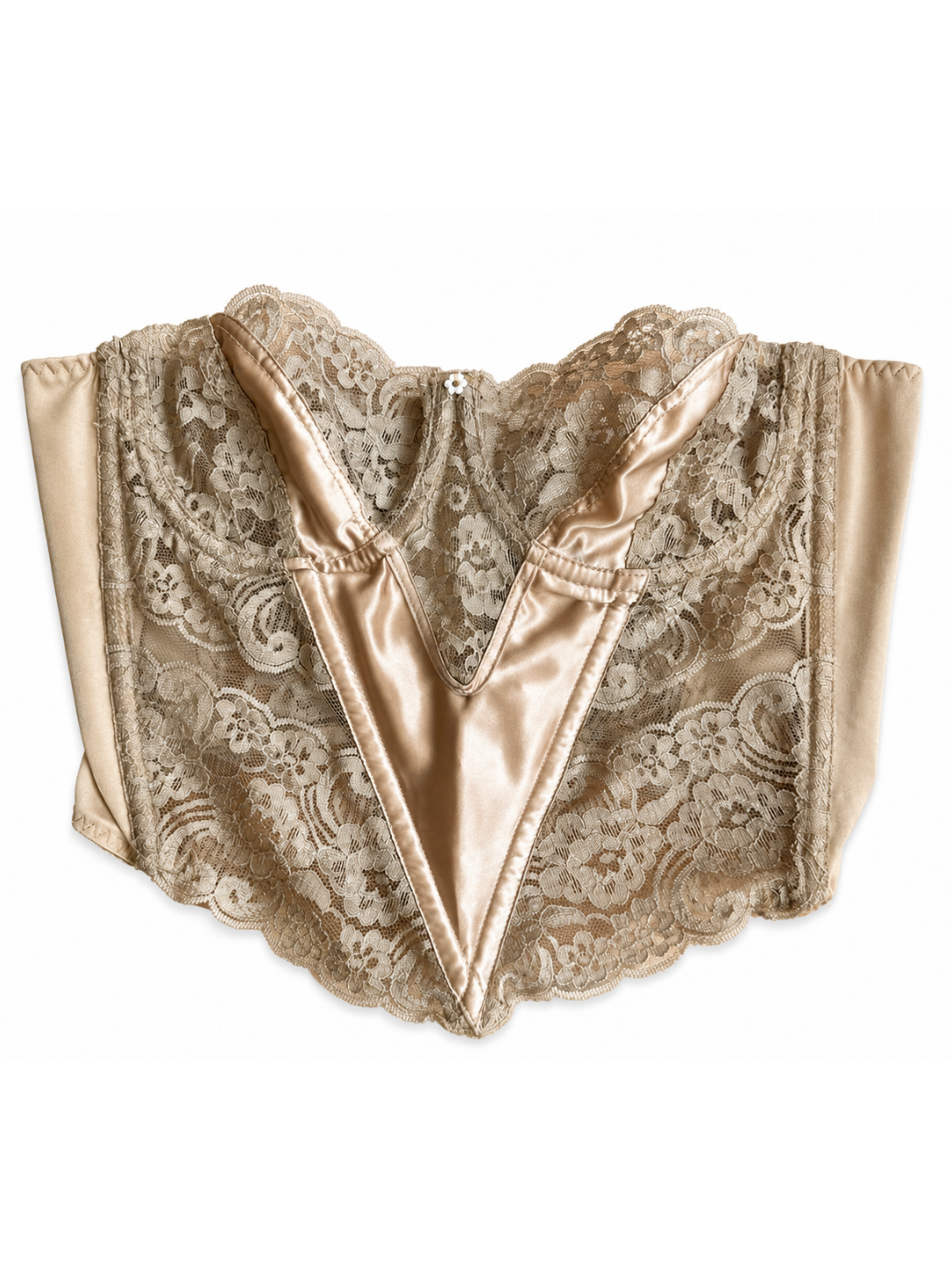 Christian Dior Gold Corset Top