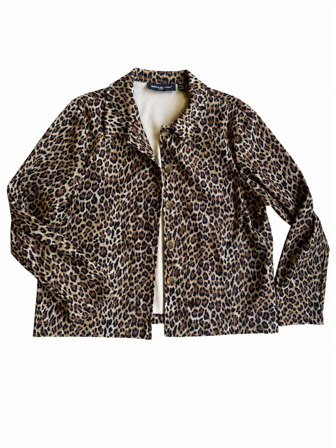 LA Woman Leopard Shacket