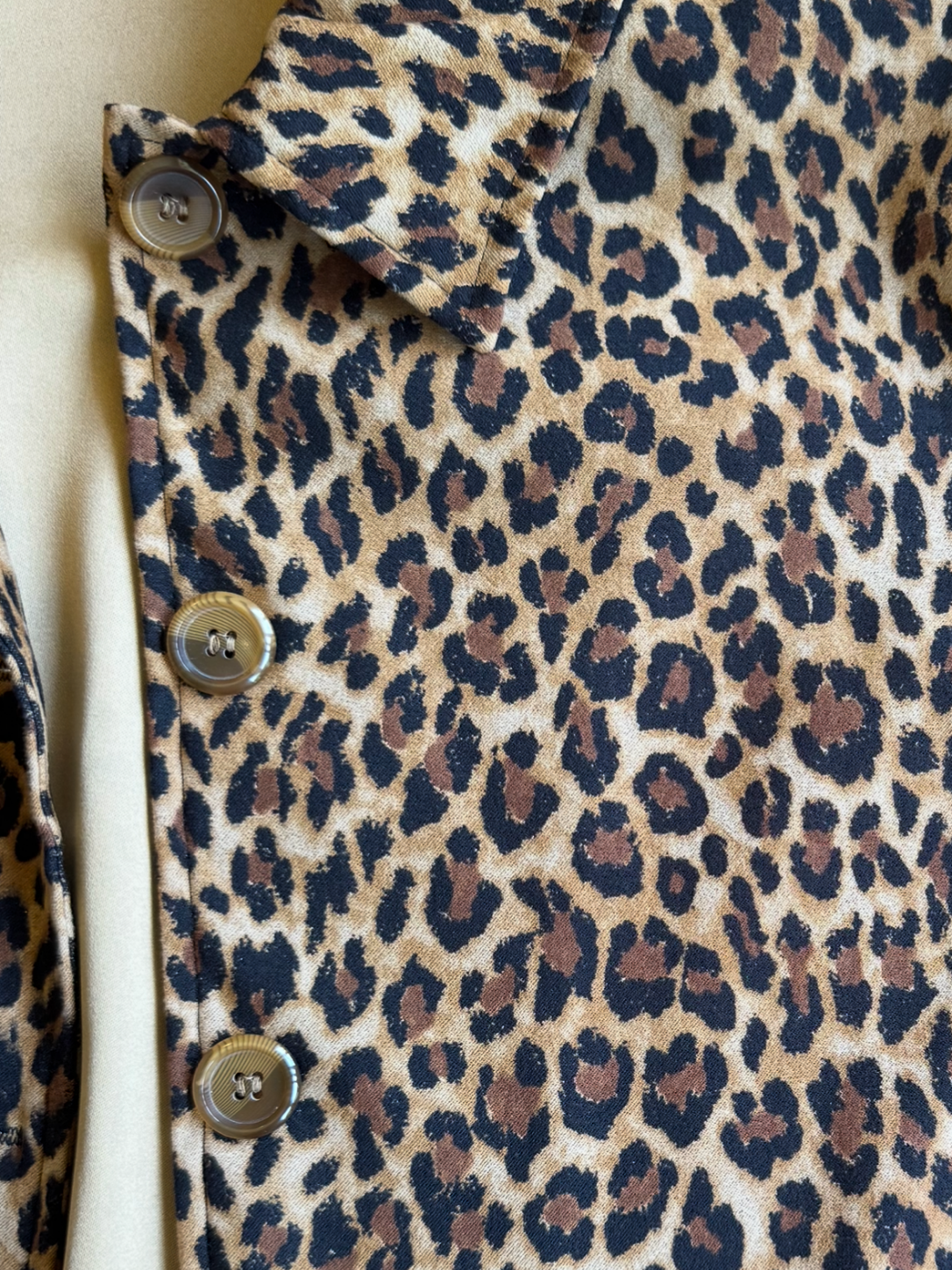LA Woman Leopard Shacket
